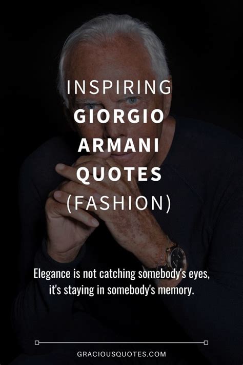 giorgio armani frases ingles|giorgio armani fashion quotes.